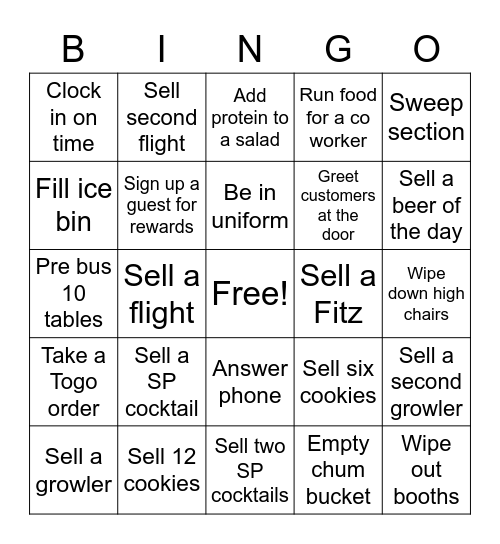 PaPPos Bingo!! Bingo Card