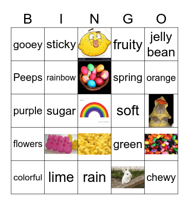 Spring Bingo 2022_rm 121 Bingo Card