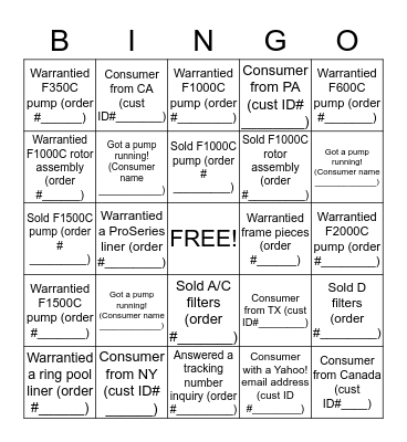Polygroup Saturday Spectacular! Bingo Card