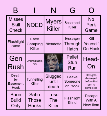 SURVIVOR Bingo Card