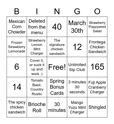 C2 Bingo 2022 Bingo Card