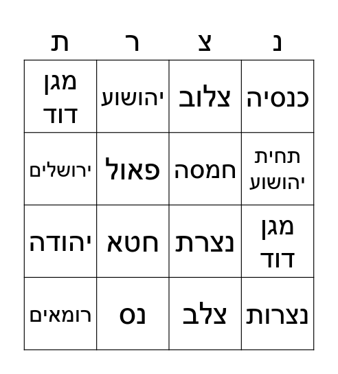 BINGO MIXER Bingo Card