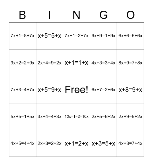 Weird Solutions Bingo Card