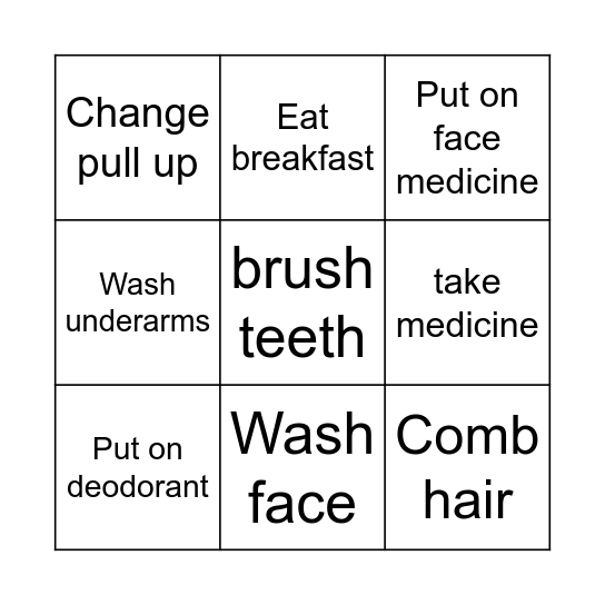 Stephanie Bingo Card