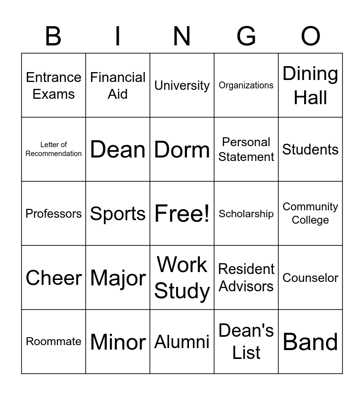 college-terms-bingo-card