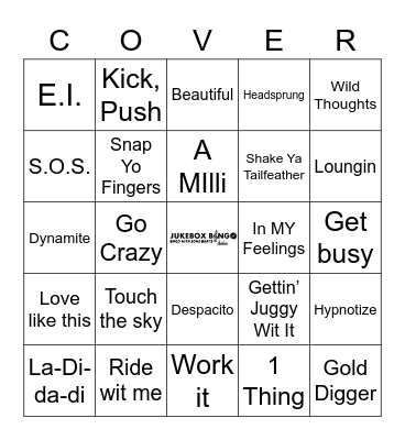 COVER ALL 25 SQUARES Bingo Card