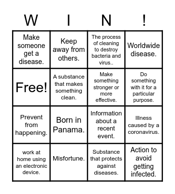 DEFI-BINGO Card