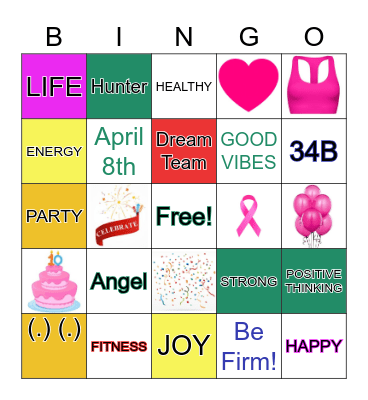 Let's Do This!! Bingo Card
