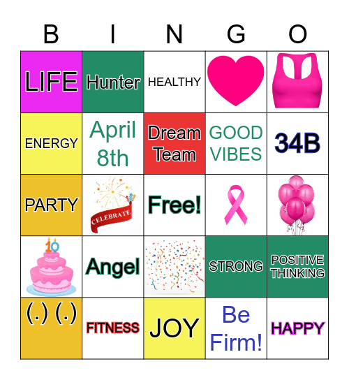 Let's Do This!! Bingo Card