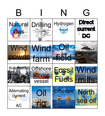 Offshore Bingo Card