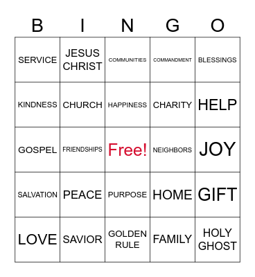 CONFERENCE BINGO!!! Bingo Card