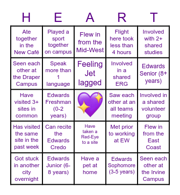 😀 ENCIRCLE Field Team Icebreaker 😀 Bingo Card