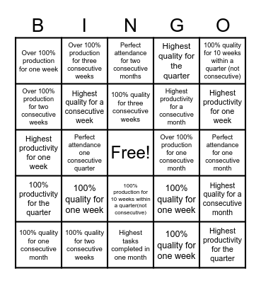 SAMA Employers Q2 Team Bingo Card