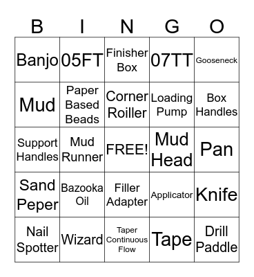 WHICH TOOL AM I  Bingo Card