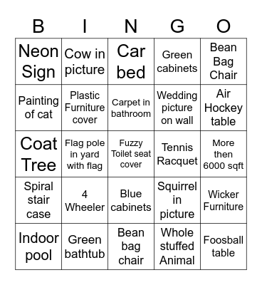 Quoting Bingo Card