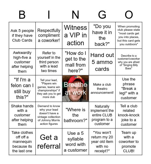 Bingo Part 3 Bingo Card