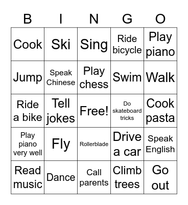 Unit 5 brainy 4 Bingo Card