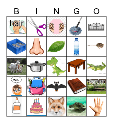 School Tools + Review Bingo Card
