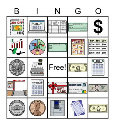 Transition Bingo Card