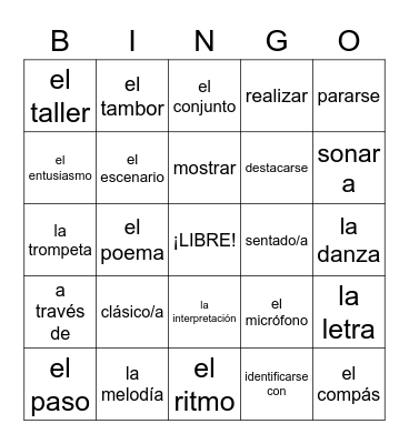 Autentico 3 - Capitulo 2 - Como te expresas Bingo Card