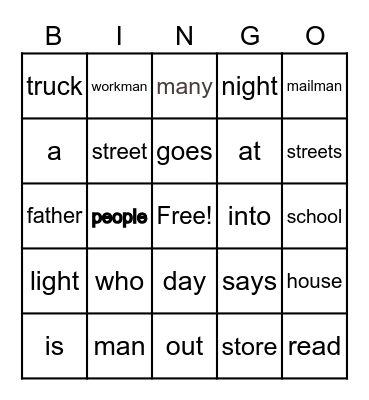Who Are They? In the City books 1 and 2 Bingo Card