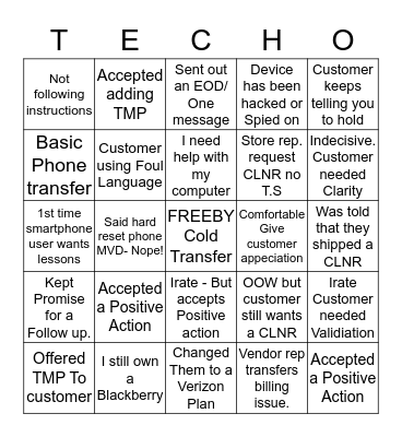 We dont make this stuff up! Bingo Card