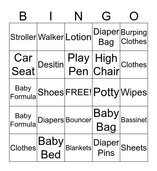 Little Miss Journey Bingo Card