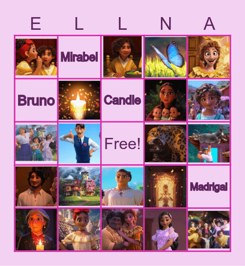 ELENA'S ENCANTO BINGO Card