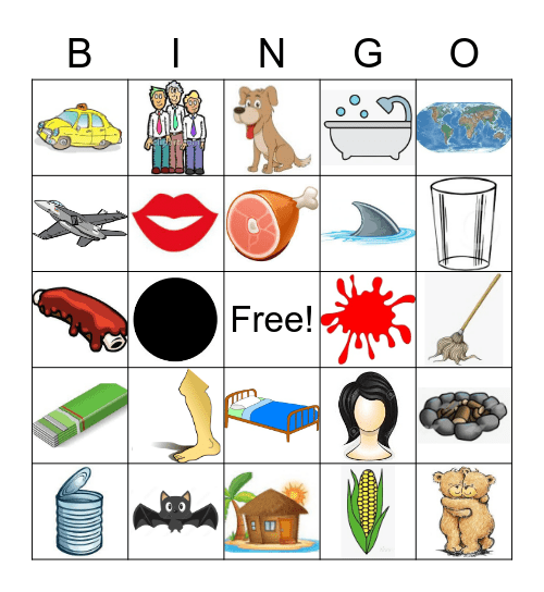 CVC Bingo Card