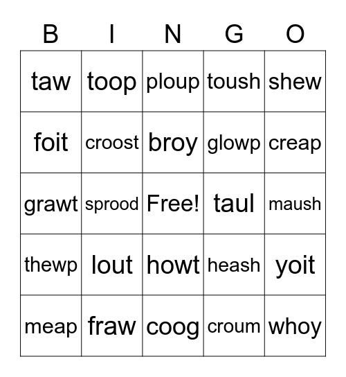 Vowel Team Bingo Vowel Team Bingo Is An Interactive And Fun Learning