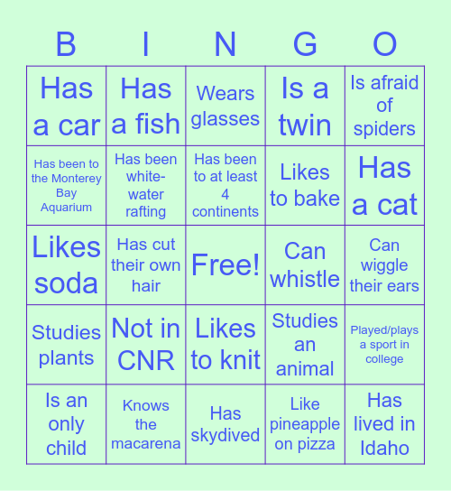 Real Talk Buddies Bingo! Bingo Card