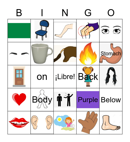 Unit 6 Vocab Bingo Card