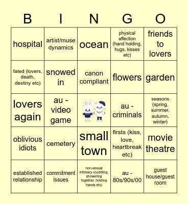 HYUNHO Bingo Card