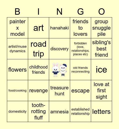 HYUNHO Bingo Card