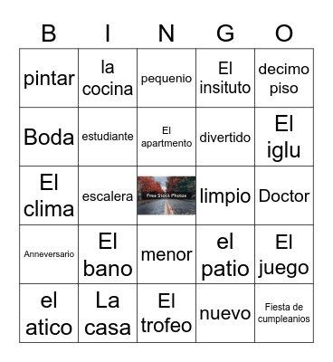 LA CASA Bingo Card
