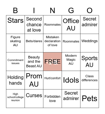 Hyunin Bingo Card