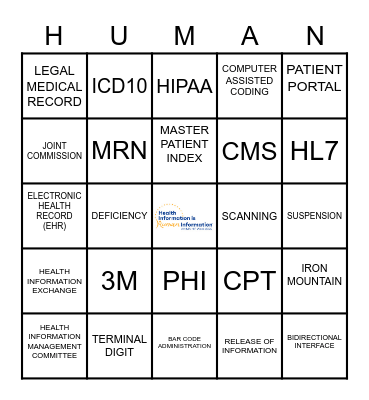 HIP WEEK 2022 Bingo Card