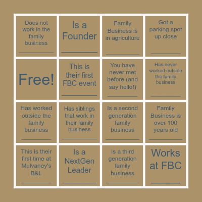 FIND SOMEONE WHO??? Bingo Card