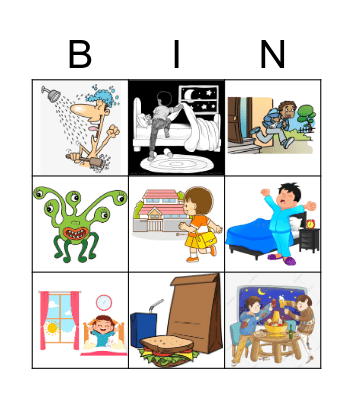 PJS3Unit7 Bingo Card