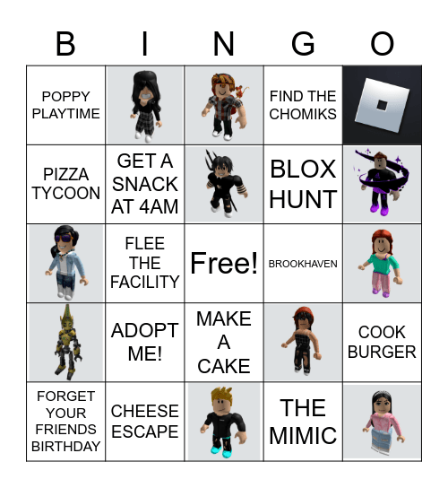 HAPPY BIRTHDAY LIAM!! Bingo Card