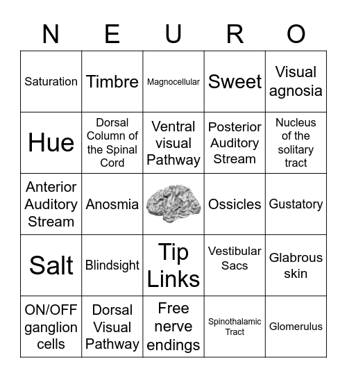 Psyc 2900 Test 3 Bingo Card