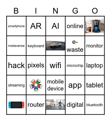 Get Tech-Y With It Bingo Card