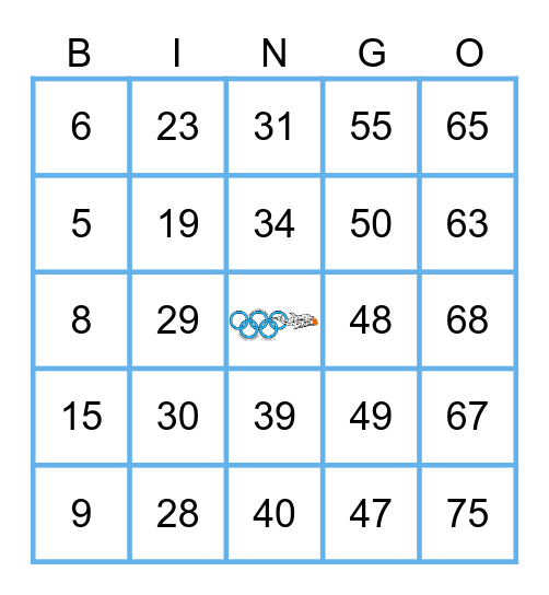 SOFTBALL BINGO (CSI v Queens) Bingo Card