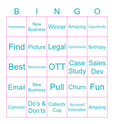SD April Bingo Card