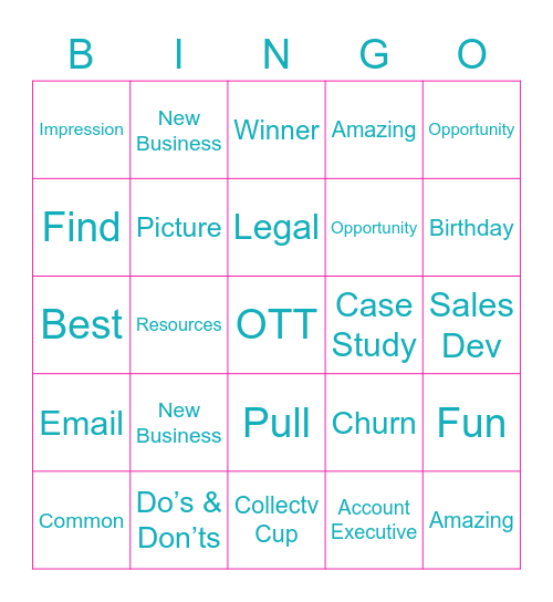 SD April Bingo Card