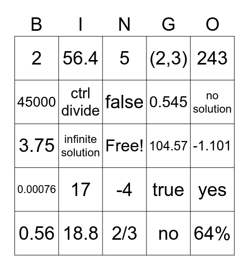 calculator-bingo-card