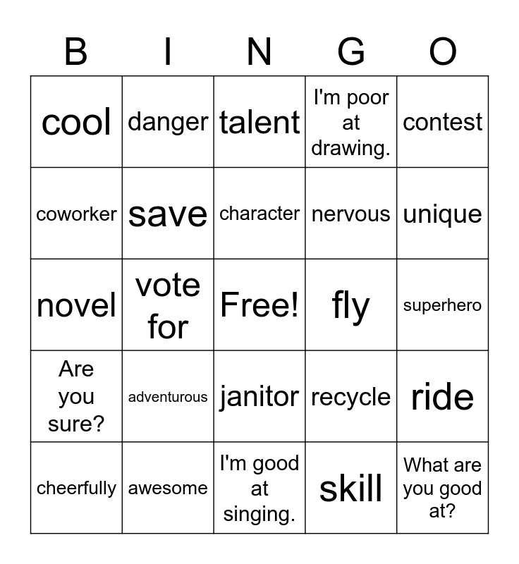 lesson-1-great-things-about-yourself-bingo-card