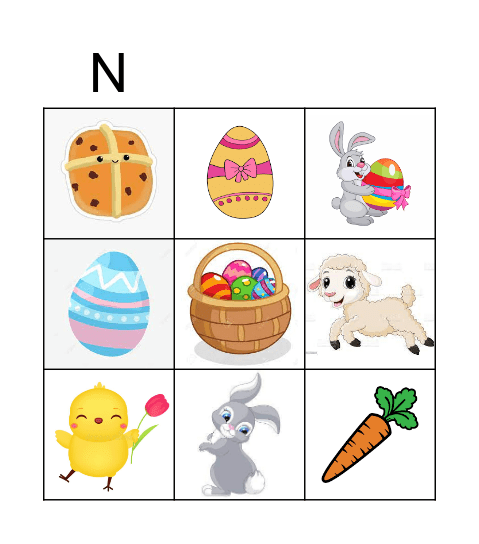 Easter Bingo! Bingo Card