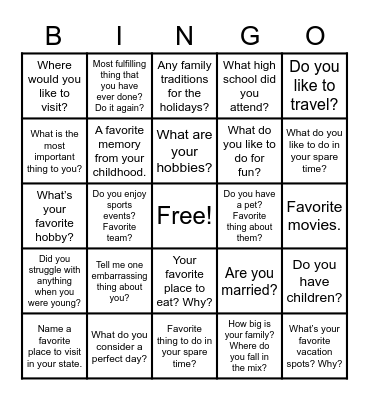 Get the SCOOP with NAEOP Bingo Card