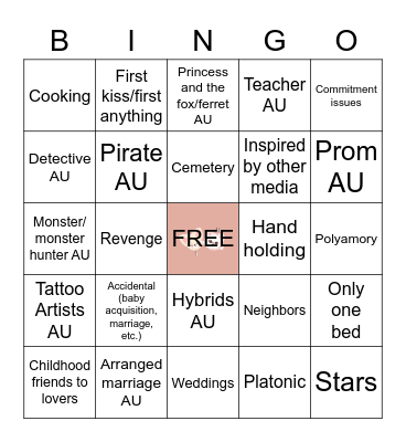 Hyunin Bingo Card